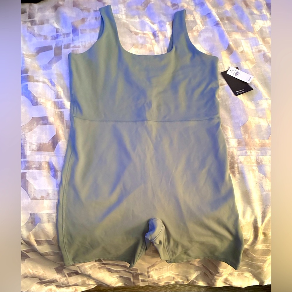 Brand New Gap Sage  Sleeveless unitard . Size medium